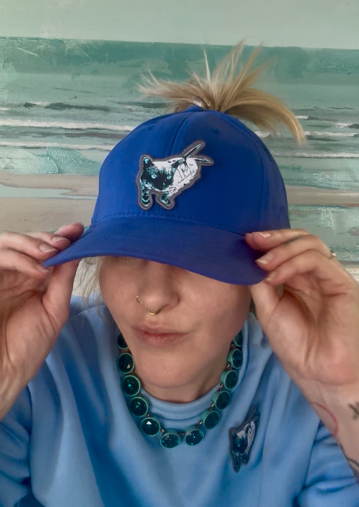 Women’s Sharkitty Patch Cap
