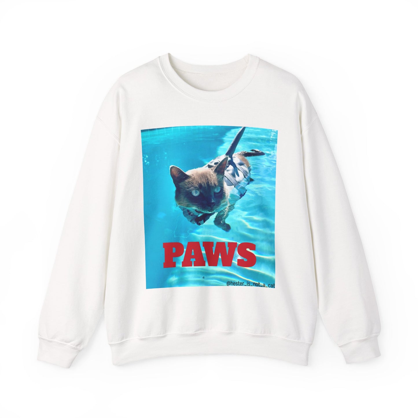 Paws Sharkitty Crewneck Sweatshirt