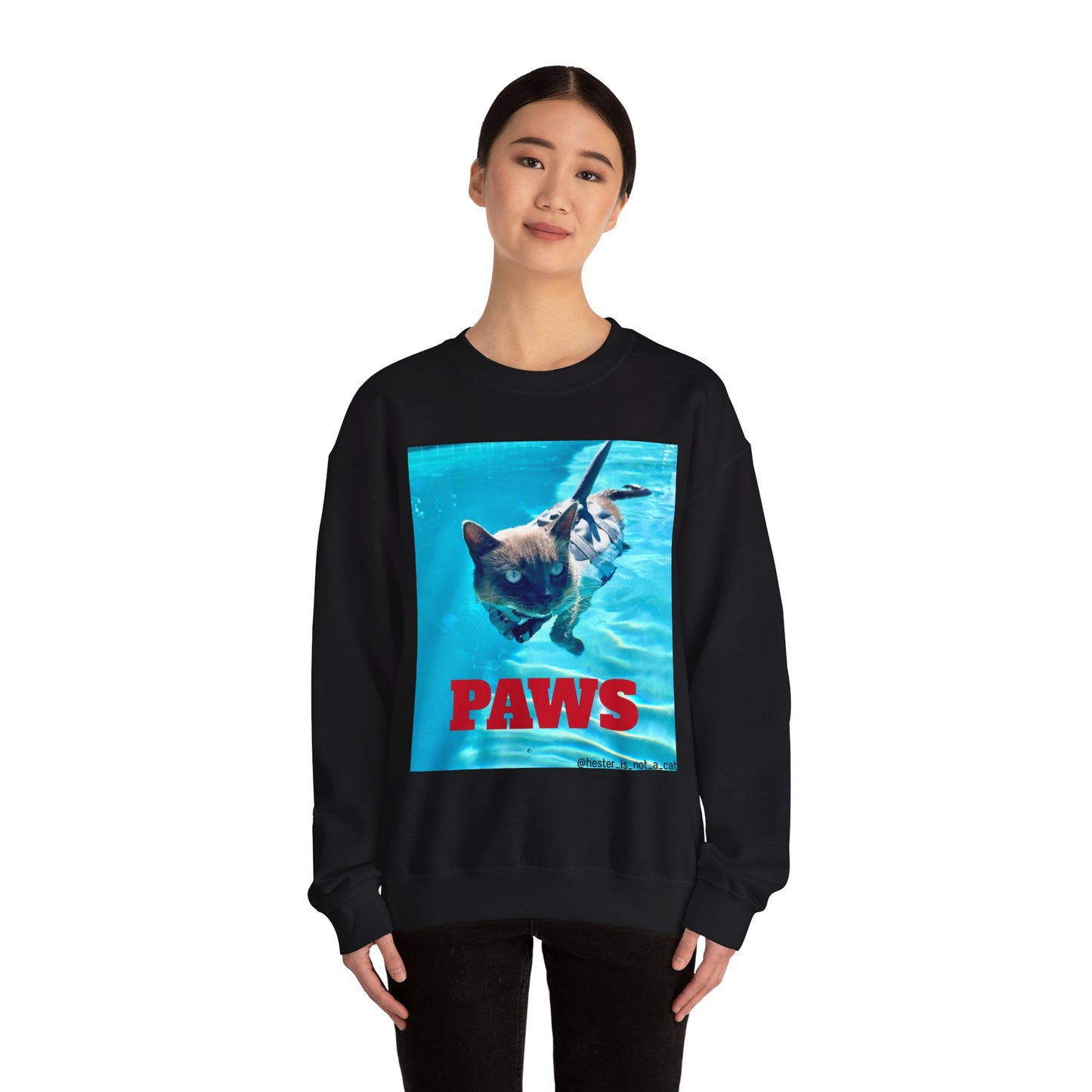 Paws Sharkitty Crewneck Sweatshirt