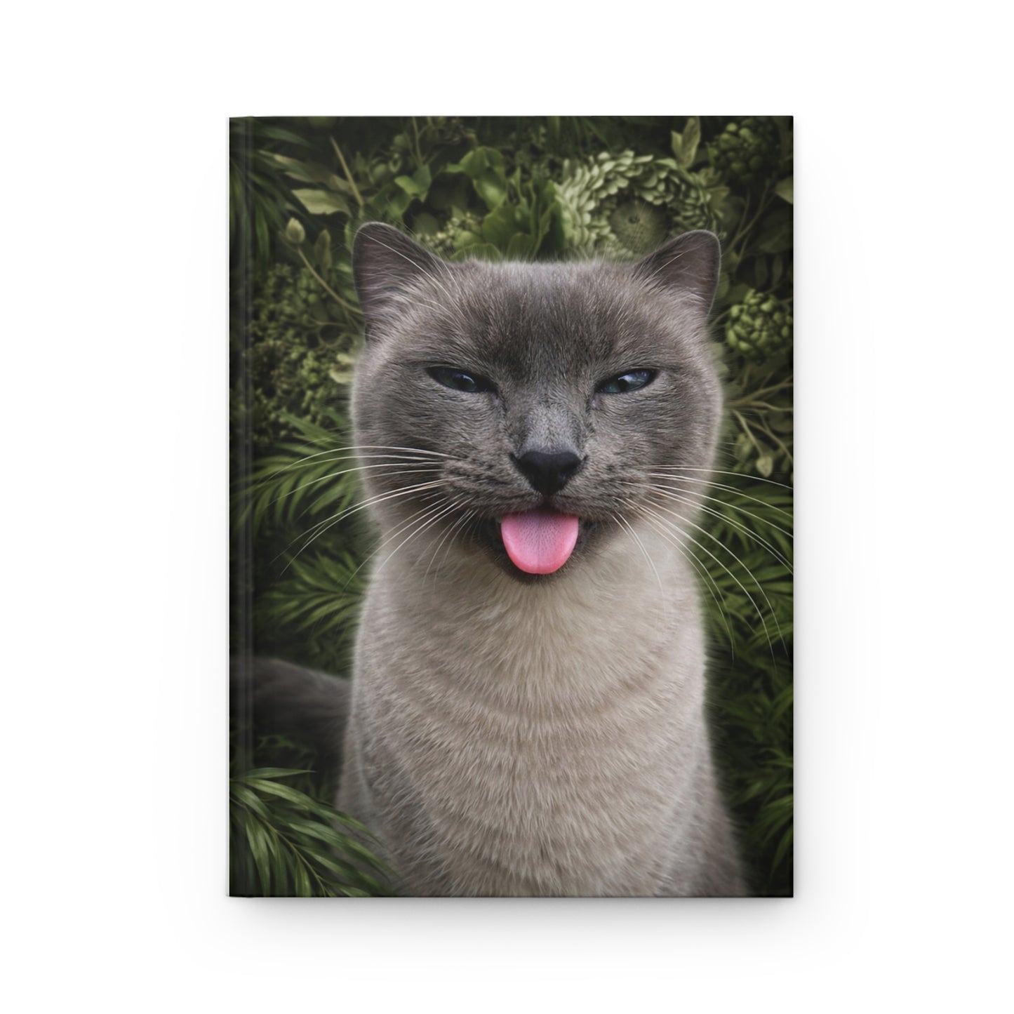 Hester Jungle Blep Hardcover Notebook