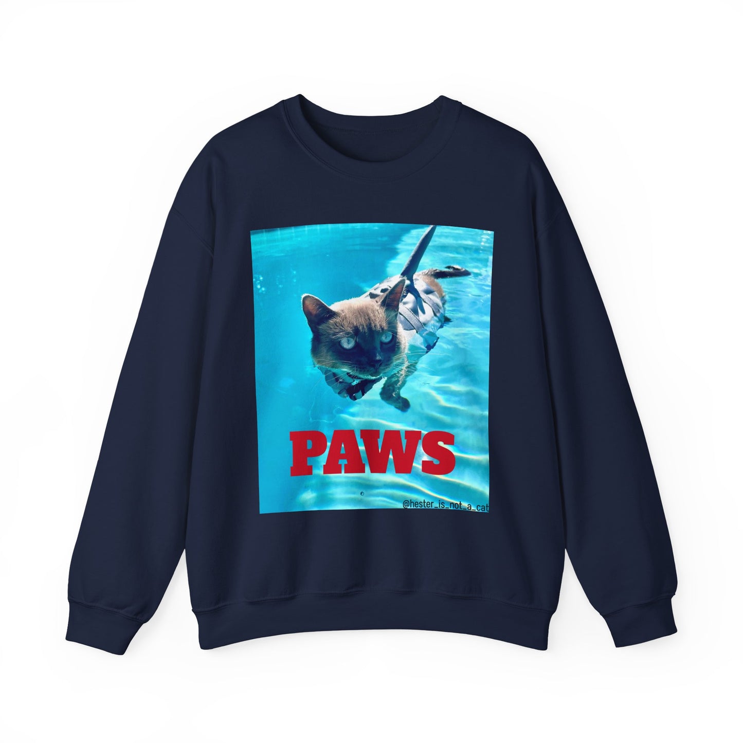 Paws Sharkitty Crewneck Sweatshirt