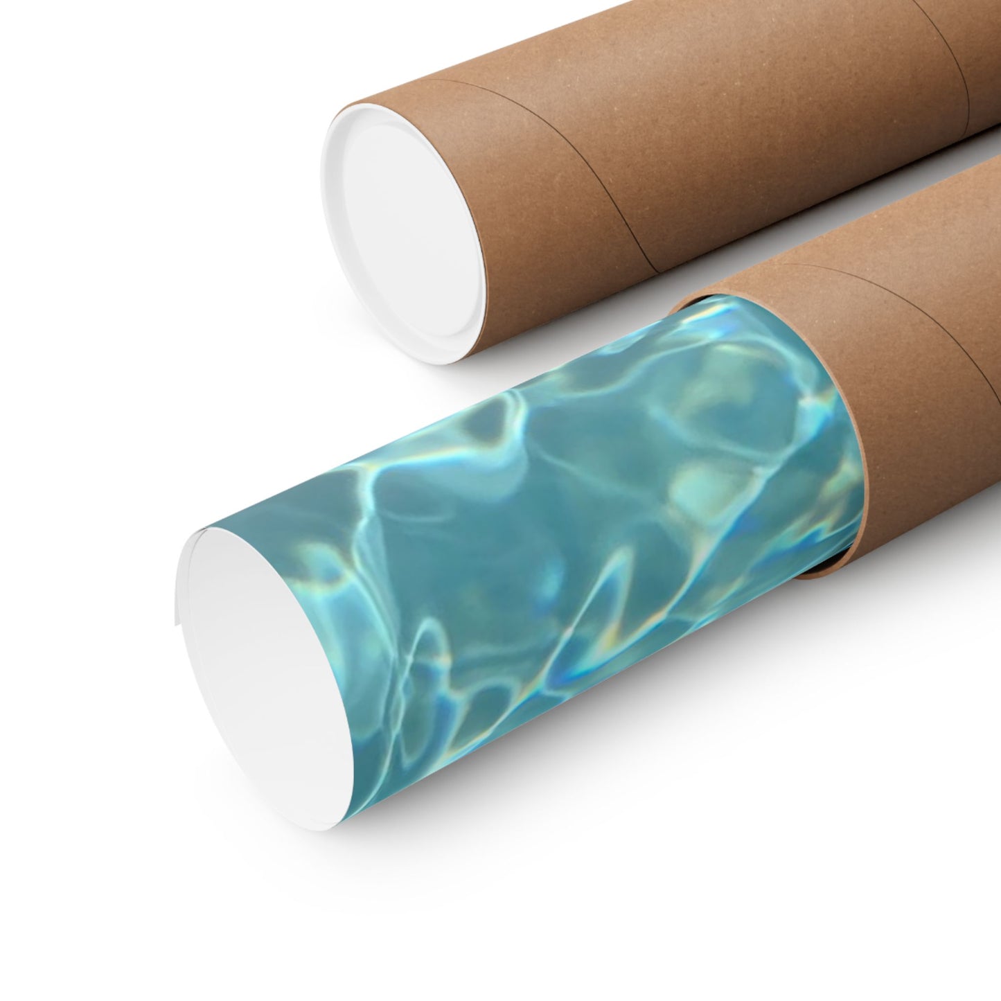 Scrunchie-Nose Sharkitty Matte Vertical Print