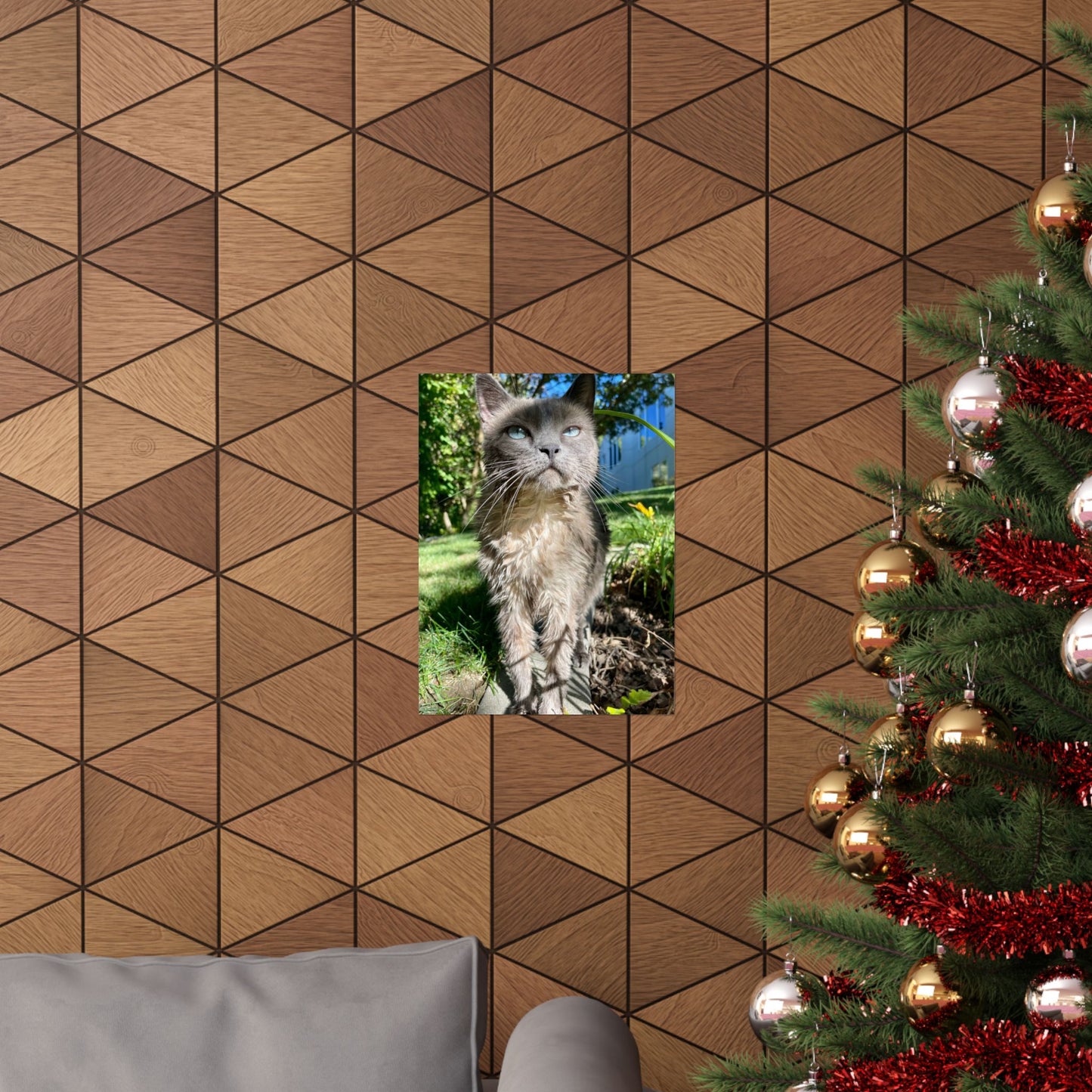 Chupacabra Hetty Matte Vertical Print