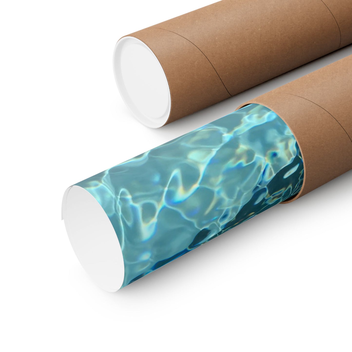 Scrunchie-Nose Sharkitty Matte Vertical Print