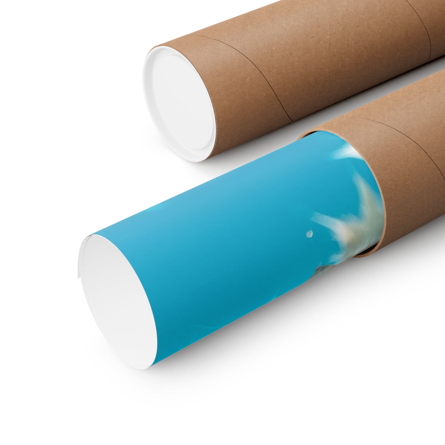 Splashy Hester Close-Up Matte Vertical Print