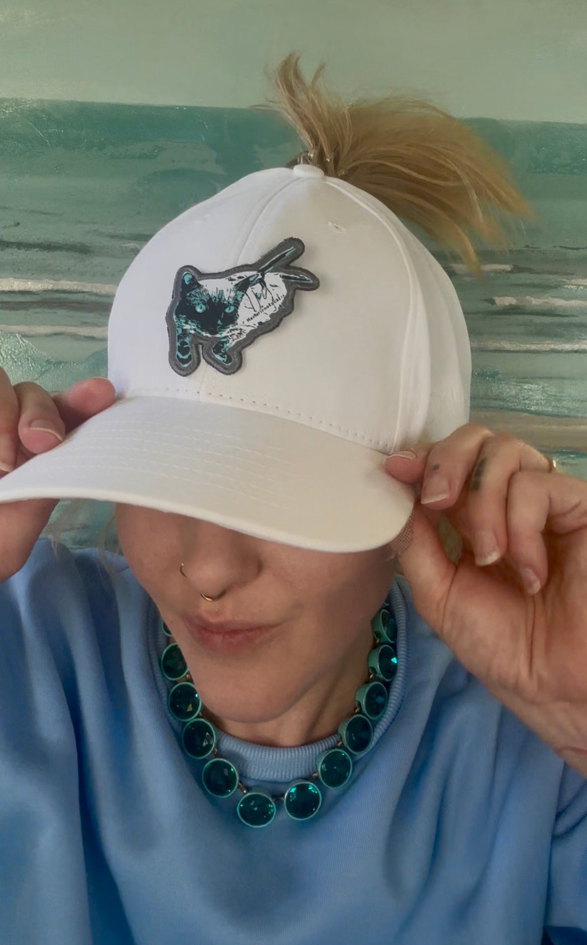 Women’s Sharkitty Patch Cap