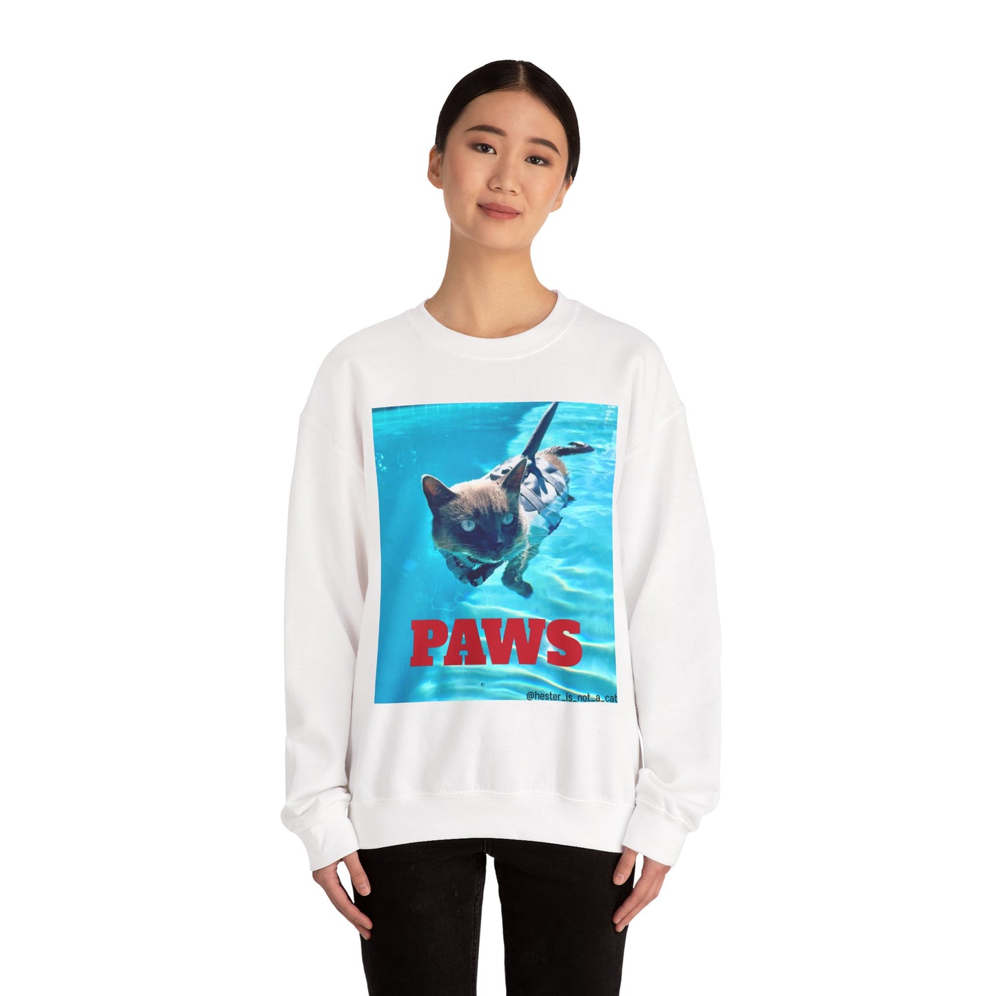 Paws Sharkitty Crewneck Sweatshirt