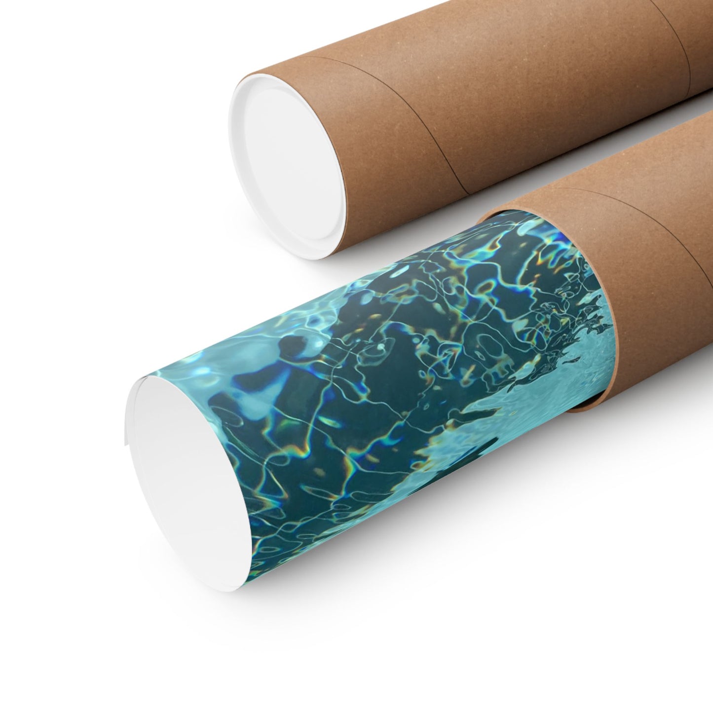 Scrunchie-Nose Sharkitty Matte Vertical Print