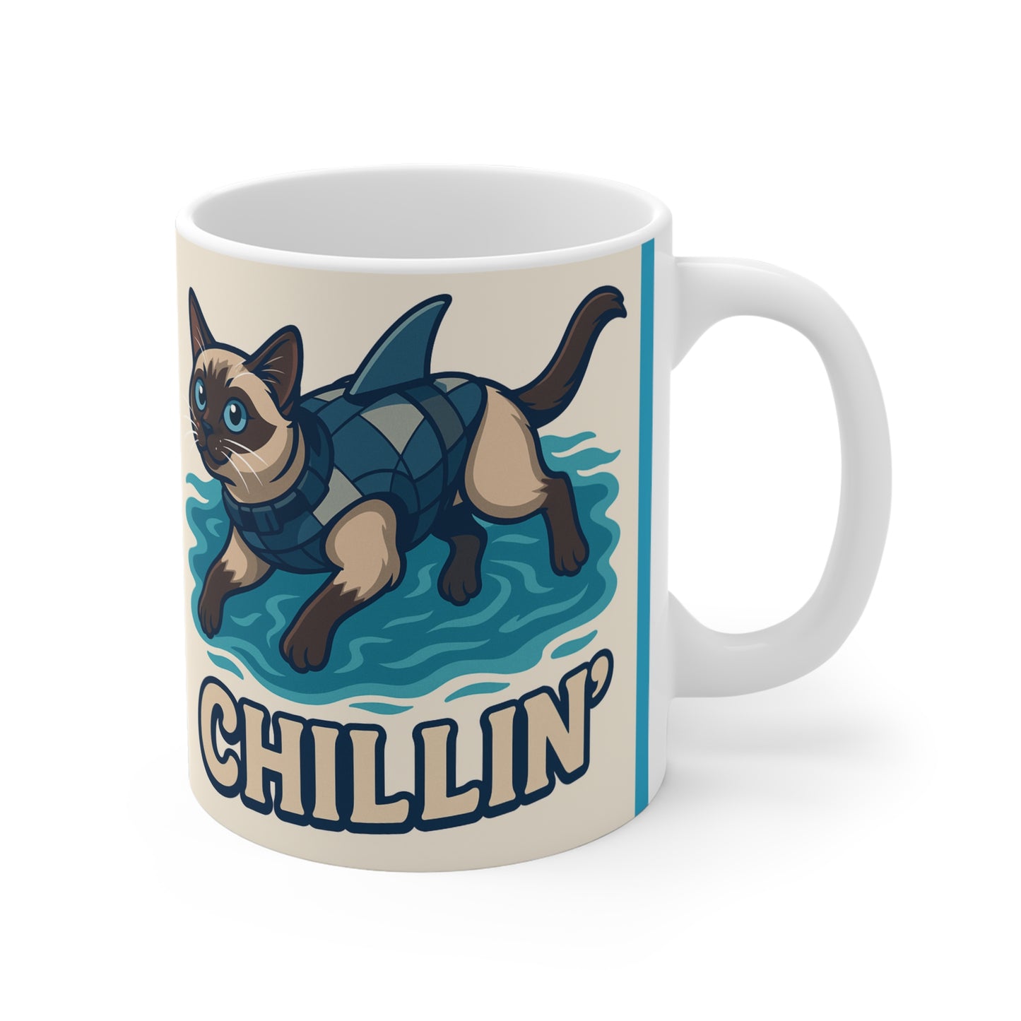 Sharkitty Chillin' Mug 11oz